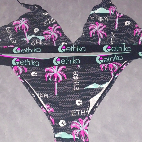 ethika Intimates & Sleepwear Nwot Ethika Matching Set Of Bra